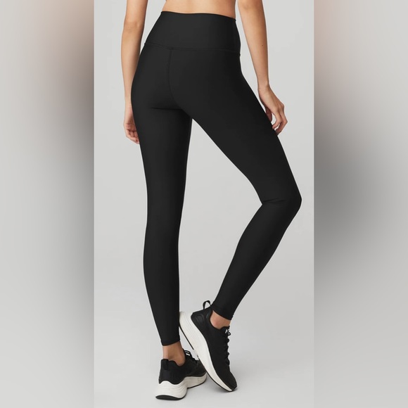 NWT Alo Yoga High Waisted Airlift Leggings Black Color Size XXS - Picture 2 of 10